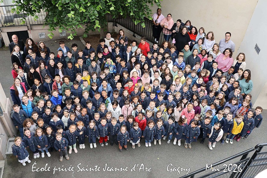 Photo de l'école privée Sainte Jeanne d'Arc de Gagny (93) - Mai 2026